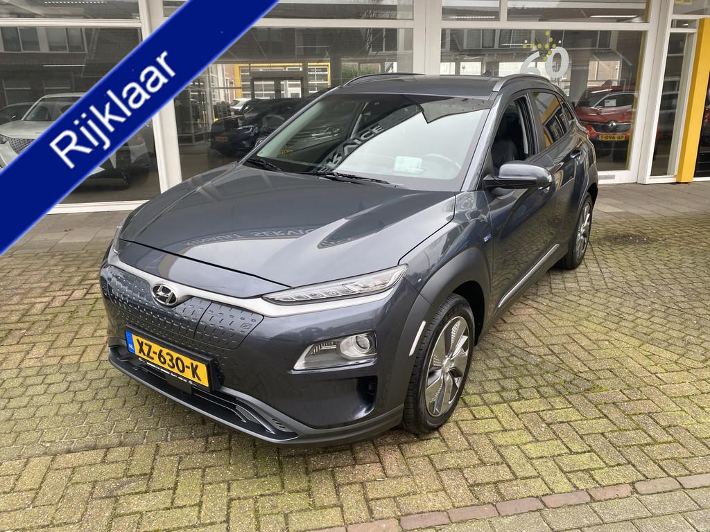 Hyundai KONA EV Premium 64 kWh NL-AUTO- CAMERA PARKEERSENS.V, Gebruikt, Adaptive Cruise Control, SUV of Terreinwagen, Te koop