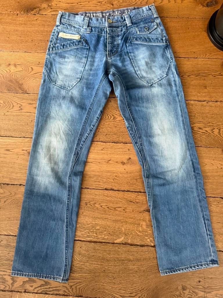 PME jeans maat 31/32, Kleding | Heren, Spijkerbroeken en Jeans, Ophalen of Verzenden, Zo goed als nieuw, Blauw, W32 (confectie 46) of kleiner