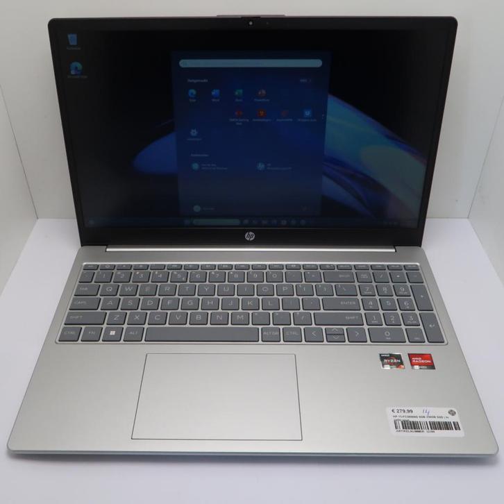 HP 15-FC0806ND Ryzen 3/ 8GB/ 256GB SSD | In Nette Staat, Computers en Software, Windows Laptops, Zo goed als nieuw