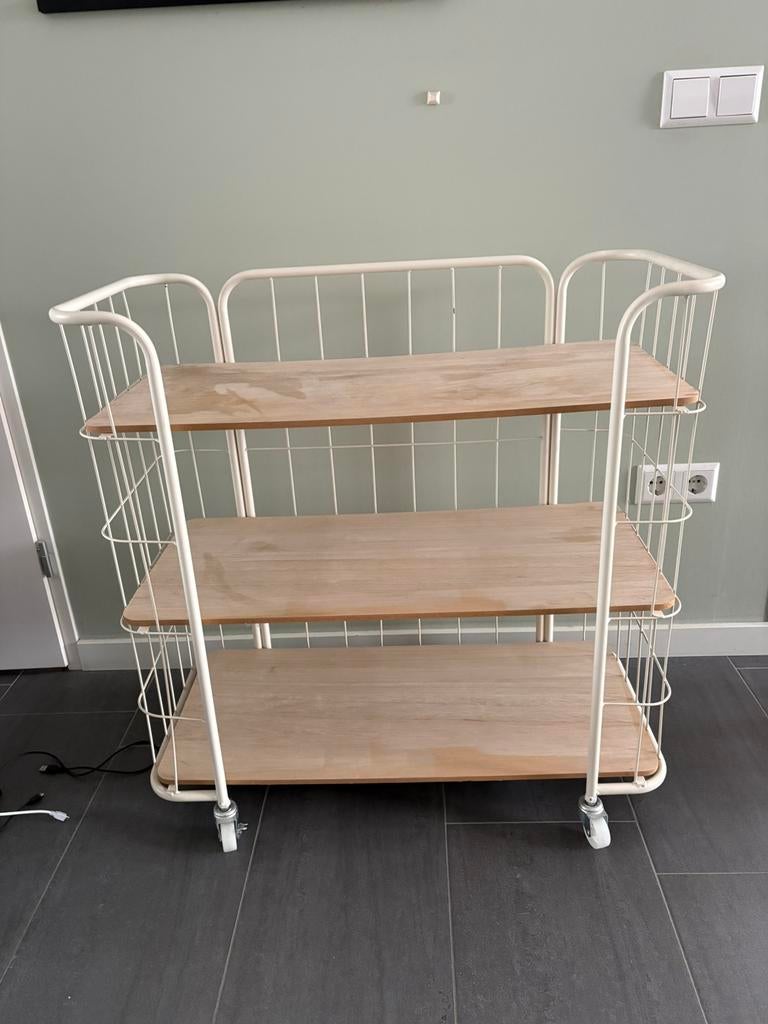 Bakkerskar op wieltjes, Ophalen, Gebruikt