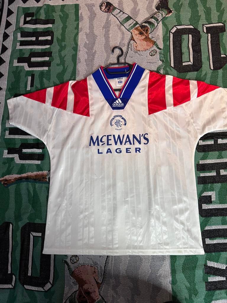 Glasgow Rangers voetbal shirt uit 1992/94, Maat XL, Ophalen of Verzenden, Zo goed als nieuw, Shirt
