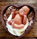 Hartvormige newborn fotografie prop, Ophalen, Zo goed als nieuw