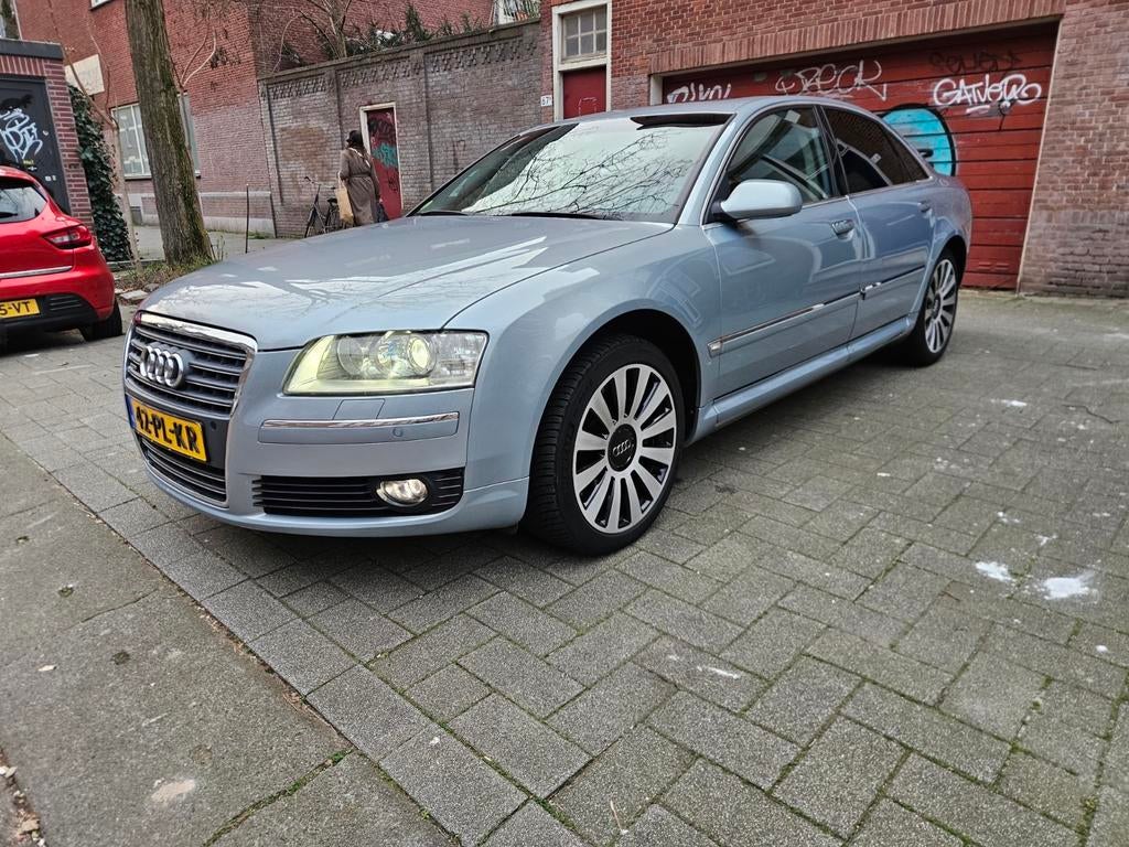 Audi A8 4.2 Quattro Pro line apk nieuw kleine beurt, Auto's, Audi, Automaat, Blauw, Vierwielaandrijving, Particulier