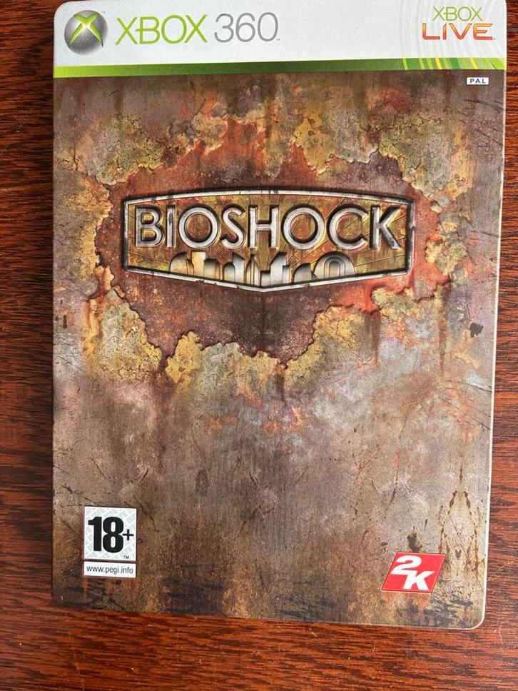 Bioshock Xbox 360 - Steelbook Edition, Spelcomputers en Games, Games | Xbox 360, Zo goed als nieuw, Avontuur en Actie, 1 speler