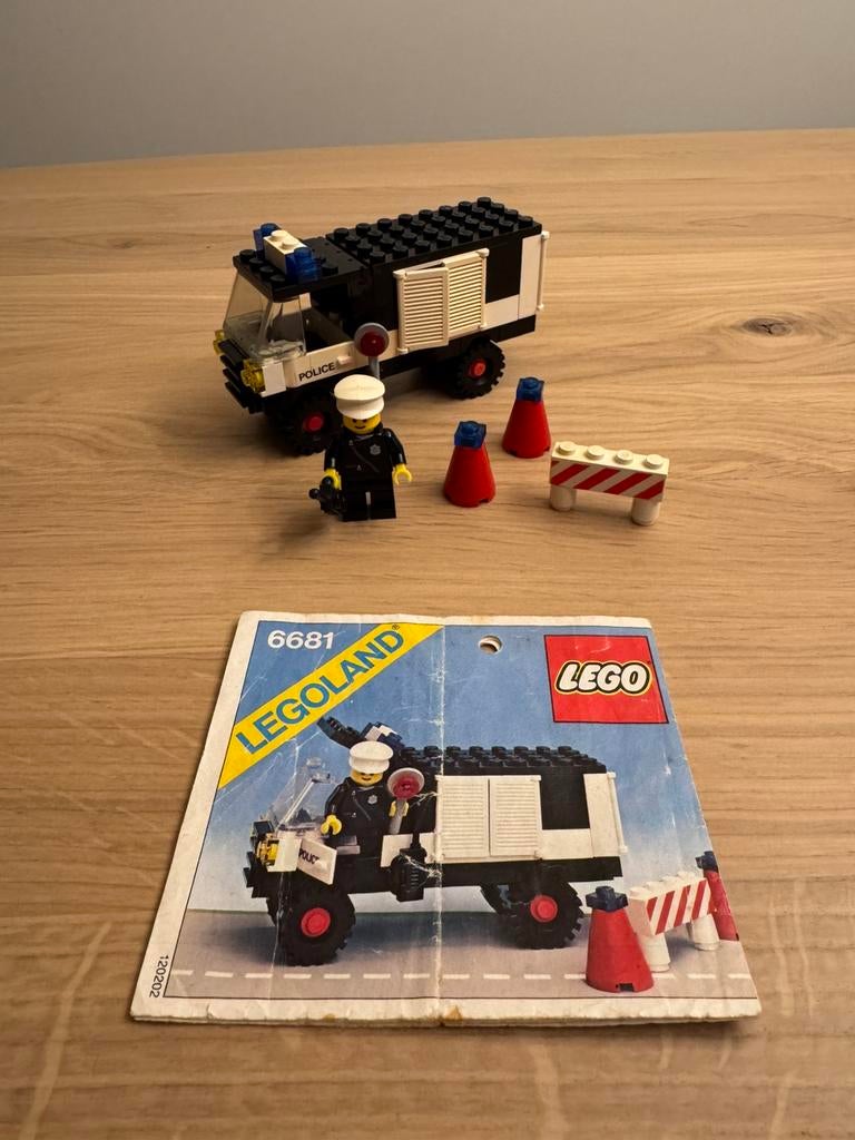 LEGO set 6881 Police Van, Gebruikt, Lego, Ophalen of Verzenden, LEGOLAND