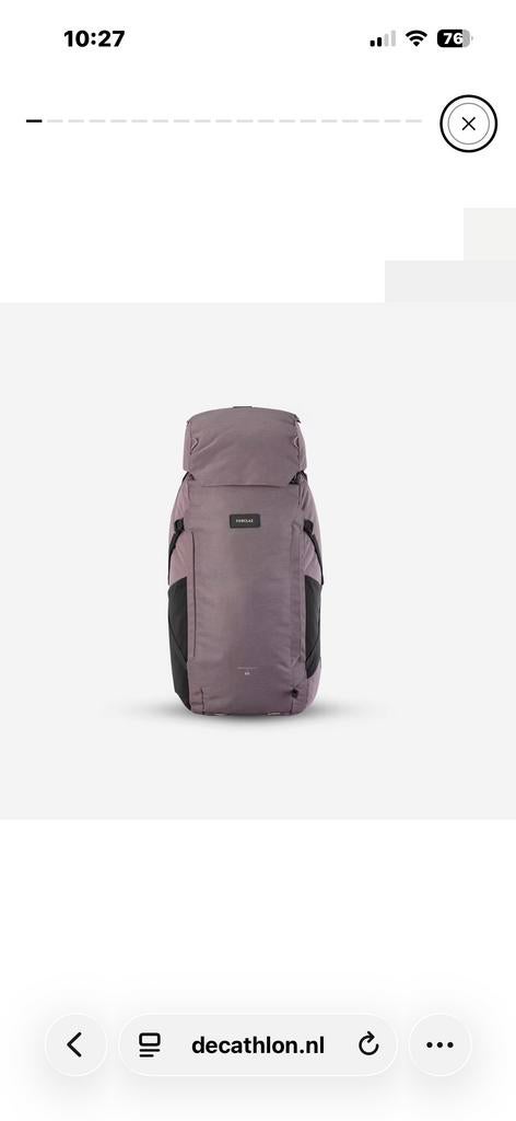 FORCLAZ Travel 900 Dames Backpack 60+6L - Nieuw, Overige merken, 40 cm of meer, Nieuw, Ophalen of Verzenden