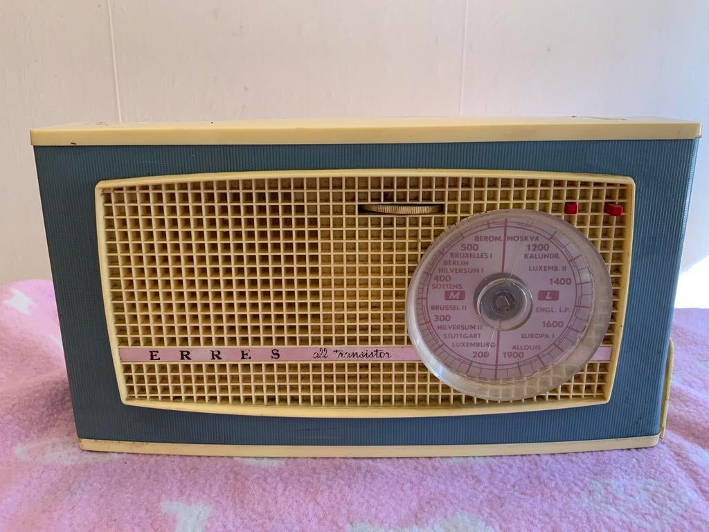 Erres transistorradio, Ophalen of Verzenden