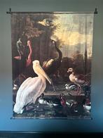 Wandkleed met vogels, Ophalen, Zo goed als nieuw