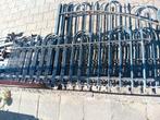 23 meter metalen hekwerk hek poort tuinhek sierhek, Ophalen, Gebruikt, IJzer, Sierhekwerk