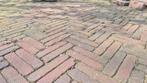 +/- 70m2 waaltjes rood, Ophalen, Gebruikt, Klinkers, 10 m² of meer