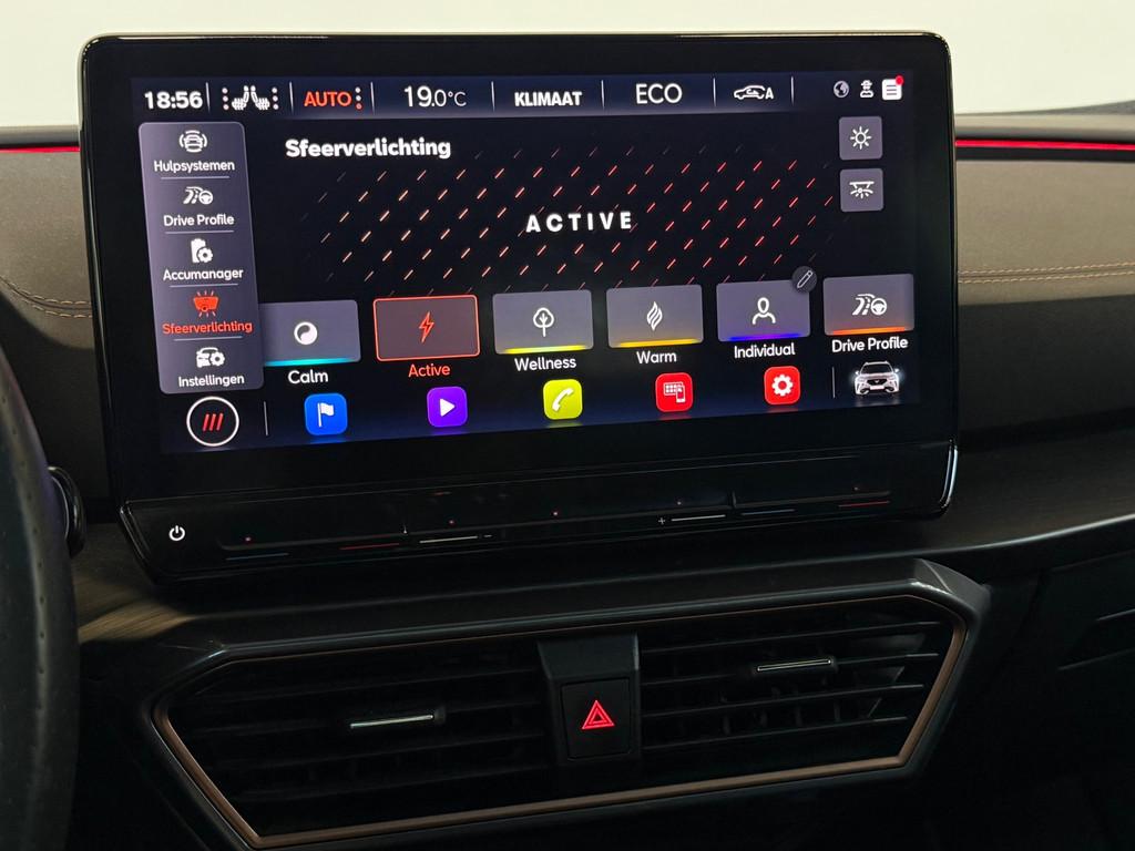 Cupra Formentor 1.4 e-Hybrid VZ Copper Edition ACC Pano Memo, Gebruikt, 4 cilinders, Blauw, Leder en Stof