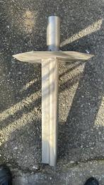 Grote rvs parasol voeten ! 26 stuks op voorraad !!, Ophalen, Zo goed als nieuw, Minder dan 1 meter, Parasolvoet