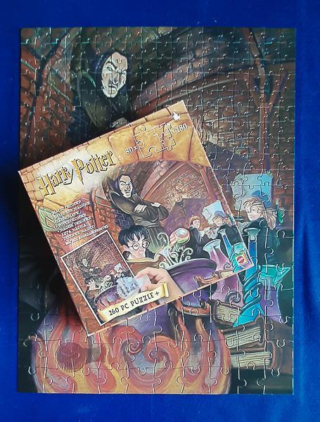 Mysterieuse Harrie Potter puzzel, Hobby en Vrije tijd, Denksport en Puzzels, Zo goed als nieuw, Legpuzzel, Minder dan 500 stukjes