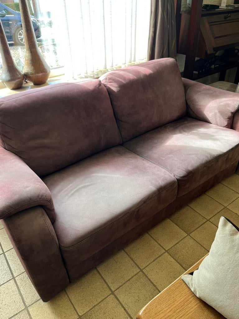 2 zits en 2,5 zits banken., Huis en Inrichting, Banken | Bankstellen, Ophalen, Gebruikt, 150 tot 200 cm, Tweepersoons