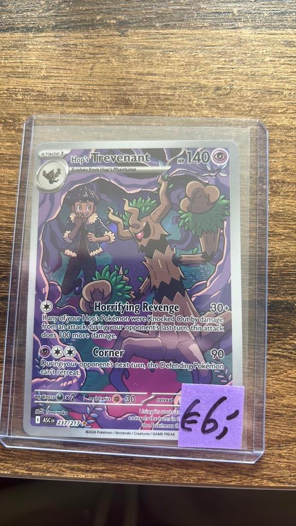 Asc 237 hop’s trevenant, Ophalen of Verzenden, Nieuw, Losse kaart