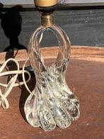 Brocante vintage kristallen lampenvoet, Ophalen of Verzenden