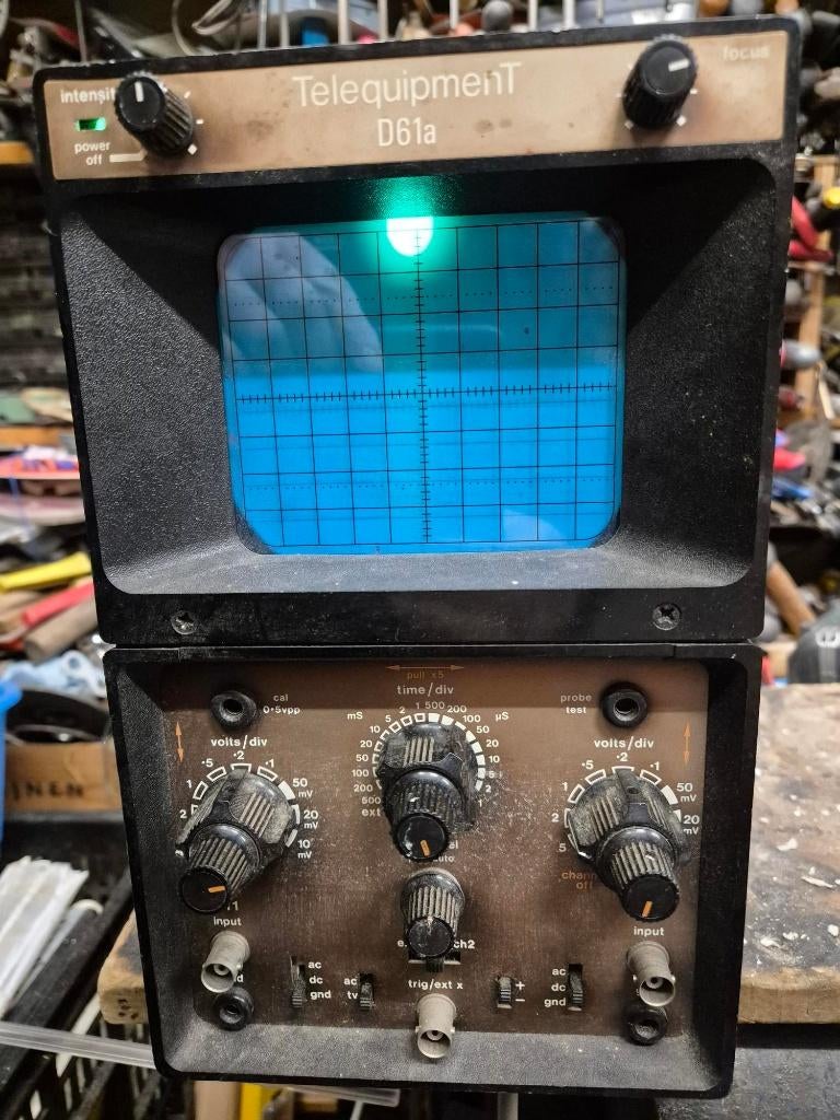 Oscilloscoop Oscilloscope, Ophalen, Gebruikt