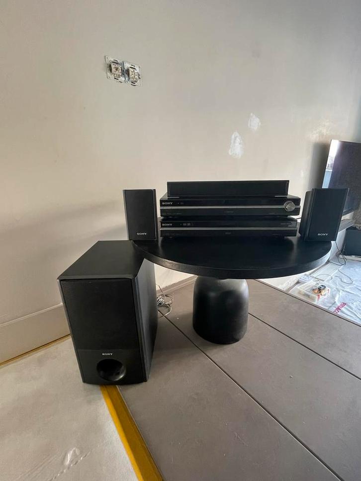 Sony Home Cinema Set: Subwoofer, Versterker, DVD Speler, Spe, Audio, Tv en Foto, Home Cinema-sets, Gebruikt, Dvd-speler, Overige systemen