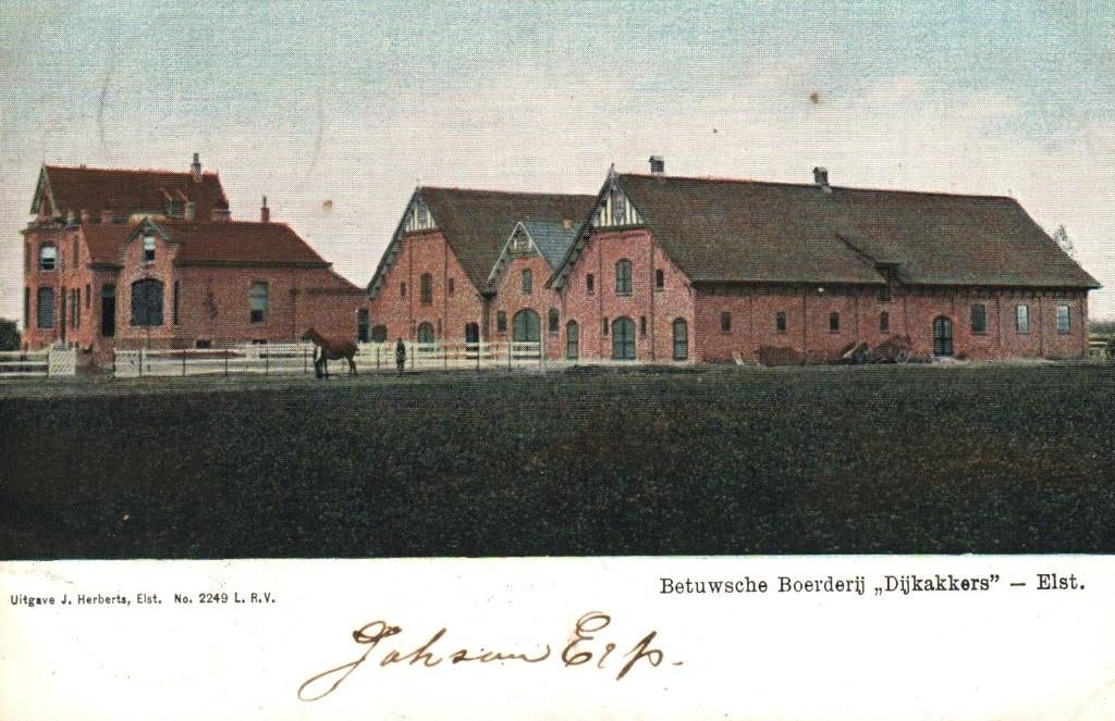 Ansichtkaart  Elst, Ophalen of Verzenden, Gelderland