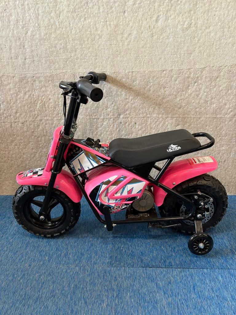Nieuwe Ultra roze elektrische monkeybike met zijwieltjes, Ophalen, Nieuw, Ultra, Ultra