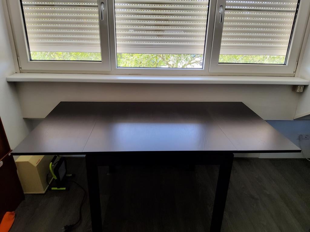 Uitschuifbare tafel van Ikea, Huis en Inrichting, Tafels | Eettafels, Ophalen, 50 tot 100 cm, 50 tot 100 cm, Zo goed als nieuw