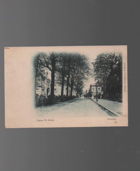 Zaandam Westzijde terhoogte Vinkestraat Uitg Busch, Ophalen of Verzenden, Voor 1920, Noord-Holland