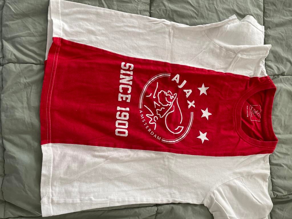 Pyjama zomer Ajax maat 152, Ophalen of Verzenden, Gebruikt, Jongen, Nacht- of Onderkleding