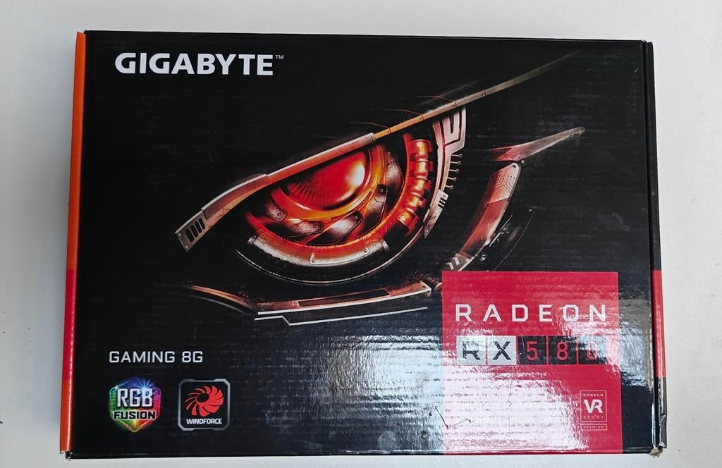 Gigabyte Radeon RX580 Gaming 8GB videokaart, Computers en Software, Videokaarten, PCI-Express 3, AMD, HDMI, Ophalen of Verzenden