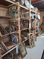 Diverse stalen en gietijzeren ramen - Vintage/Antiek, Ophalen of Verzenden, Gebruikt