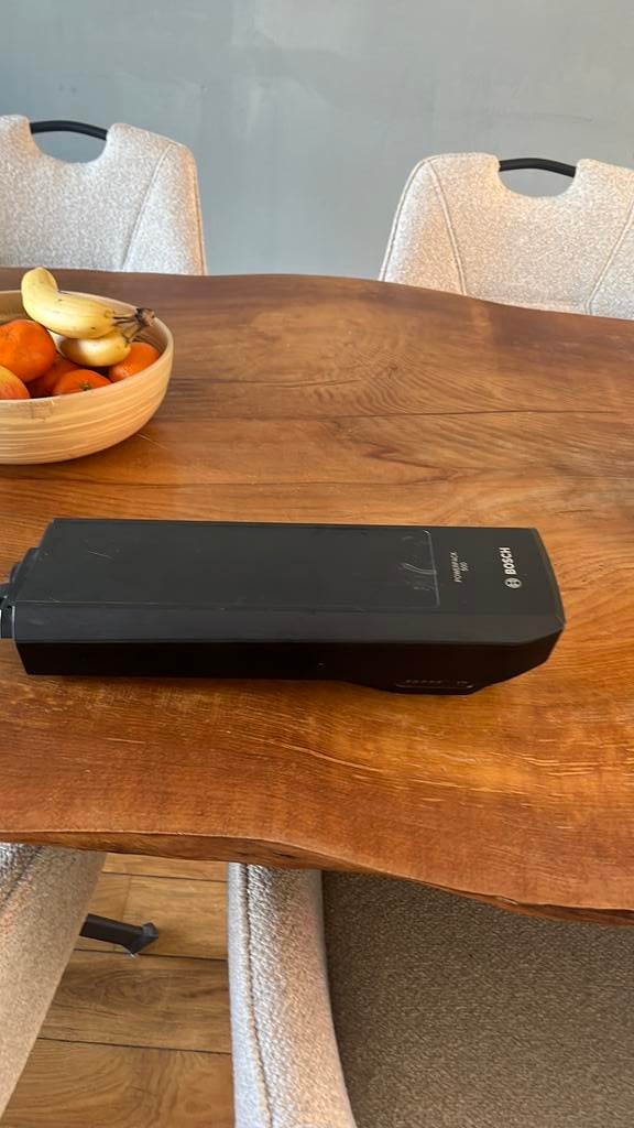 Bosch powerback 500 bagagedrager accu, Ophalen, Gebruikt