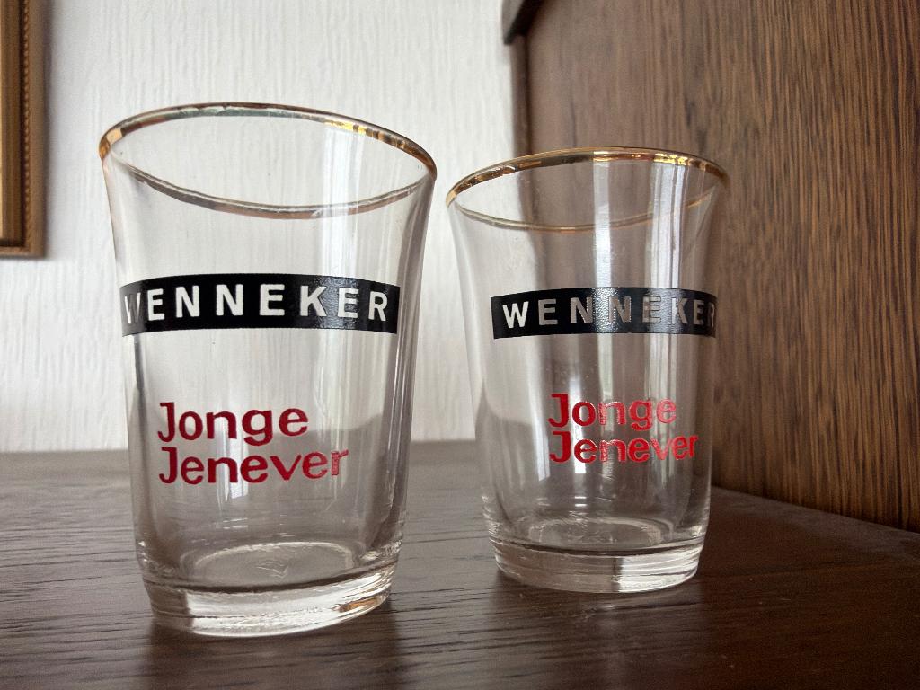 Borrelglaasjes Wenneker jonge jenever, Ophalen, Borrel- of Shotglas