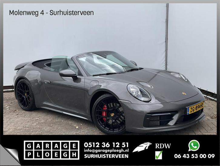 Porsche 911 Cabrio 3.0 Carrera 4 S Sportchrono+ 14-weg origN, Auto's, Porsche, Bedrijf, Te koop, 4x4, ABS, Achteruitrijcamera