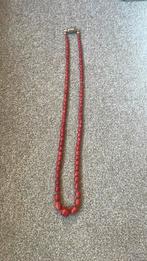 Groot bloedkoraal ketting, Ophalen of Verzenden, Overige materialen, Ketting