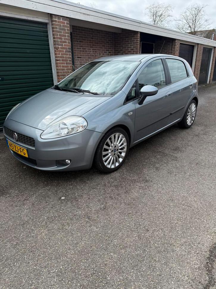Fiat Punto 1.4 16V Turbo 5DR 2008 Grijs, Auto's, Fiat, Particulier, Punto, Benzine, C, Hatchback, Handgeschakeld, Origineel Nederlands