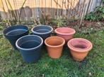 Bloempotten, boom containers, moestuin bakken, Ophalen, Kunststof, Gebruikt, 40 cm of meer