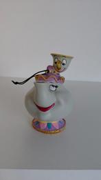 Ornament Disney Belle en het beest potts en chip, Ophalen of Verzenden, Zo goed als nieuw