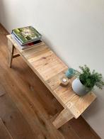 Origineel Houten Bankje Handgemaakt NIEUW, Ophalen, Nieuw