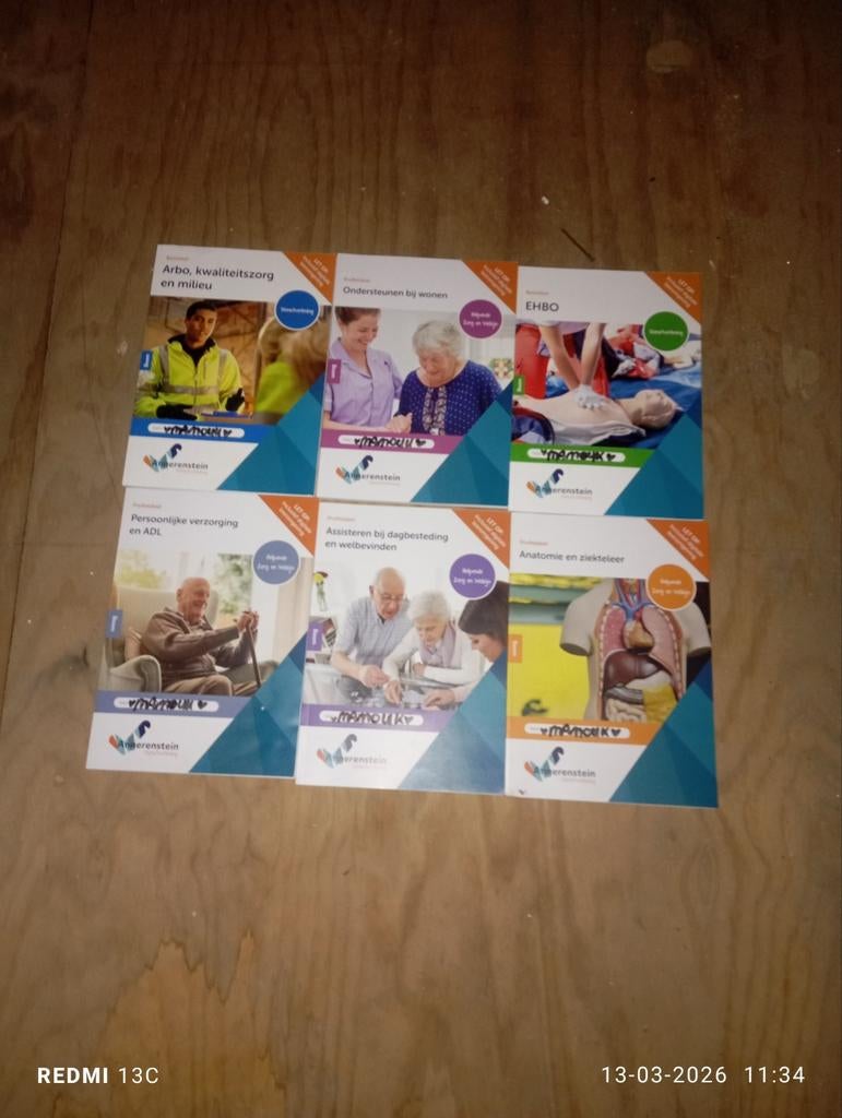 Studieboeken Zorg & Welzijn (6-delig) - Zo goed als nieuw, Boeken, Ophalen of Verzenden, Gamma, Zo goed als nieuw, MBO