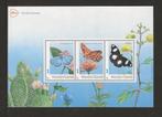 Velletje persoonlijke zegels Bonaire Vlinders, postfris, Ophalen of Verzenden, Postfris