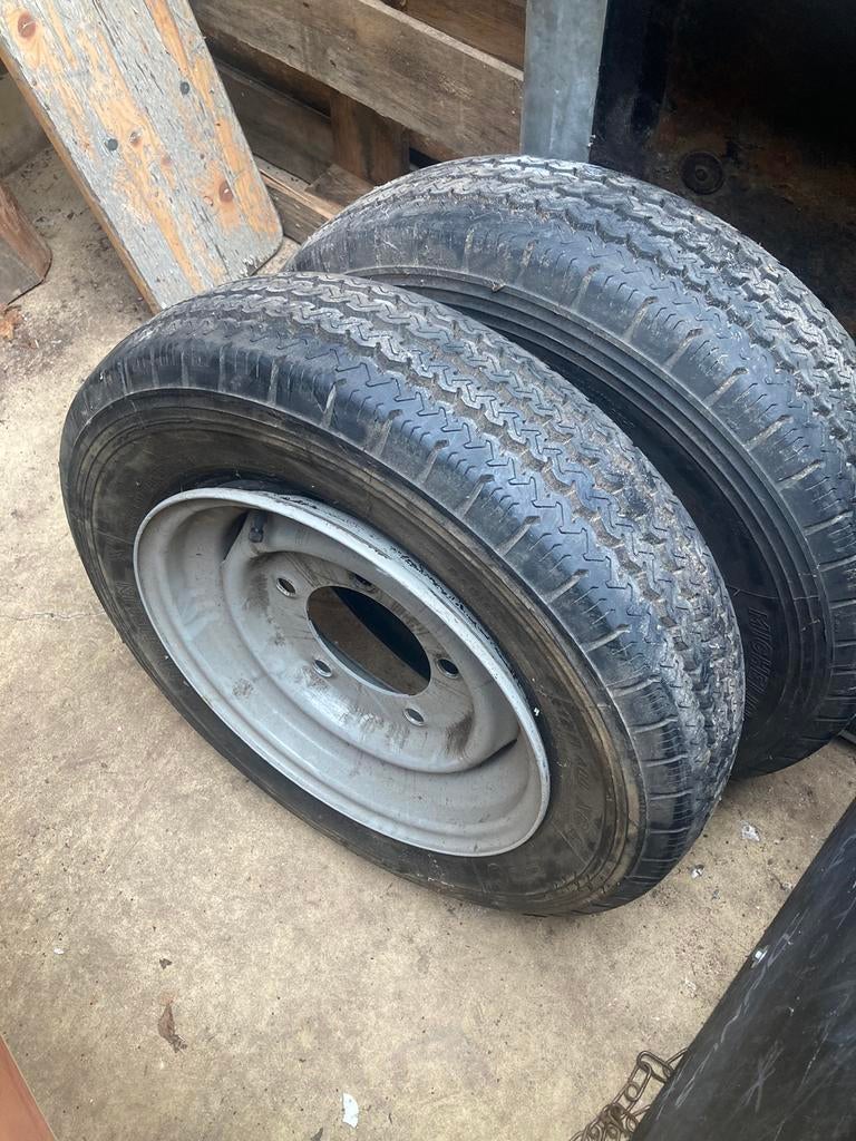 Citroen Hy velgen met Michelinband, Auto-onderdelen, Banden en Velgen, Ophalen of Verzenden, Gebruikt, Overig, Banden en Velgen