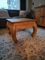 Teak houten Opium tafel, Ophalen of Verzenden, Rechthoekig, 50 tot 100 cm, Minder dan 50 cm