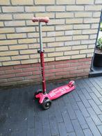 Micro Maxi deluxe, met 3 LED wielen, Fietsen en Brommers, Steps, Ophalen of Verzenden, Zo goed als nieuw, Gewone step