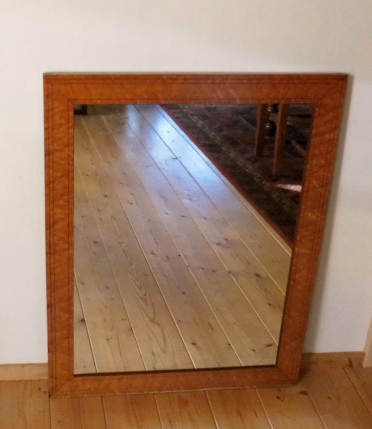 Antieke schilderijlijst met spiegel., Antiek en Kunst, Antiek | Woonaccessoires, Ophalen