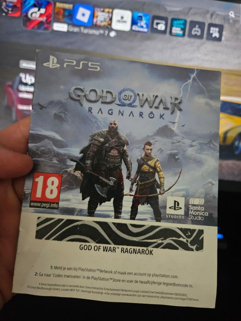 GOD OF WAR, RAGNAROK PS5, Spelcomputers en Games, Games | Sony PlayStation 5, Ophalen of Verzenden, Nieuw
