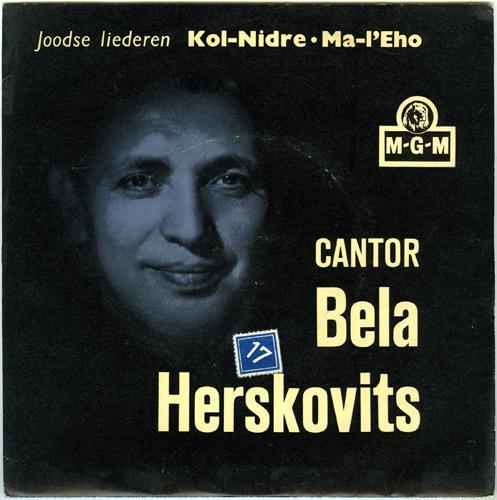 Joodse liederen Kol Nidre - Bela Herskovits, Cd's en Dvd's, Vinyl Singles, Zo goed als nieuw, Single, Wereldmuziek, 7 inch, Ophalen of Verzenden