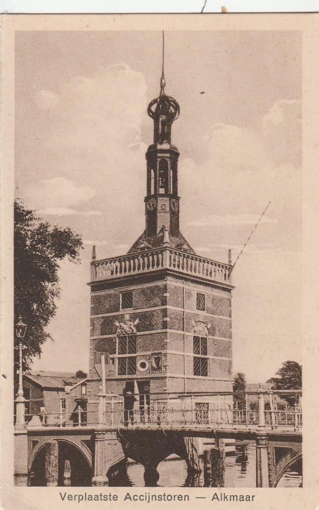 alkmaar- accijnstoren, Ophalen of Verzenden, Voor 1920, Noord-Holland