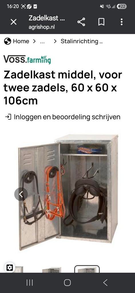 Zadelkast, Ophalen, Nieuw, Overige typen