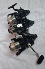 3x Shimano baitrunner 8000 OC, Ophalen, Zo goed als nieuw, Molen