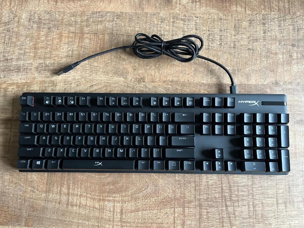 HyperX Alloy Origins RGB Mechanisch Gaming Toetsenbord, HyperX, Verzenden, Gaming toetsenbord, Zo goed als nieuw