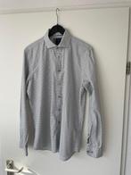 Groen Wit Overhemd Maat 40, Overige kleuren, Profuomo, Gedragen, Halswijdte 39/40 (M)